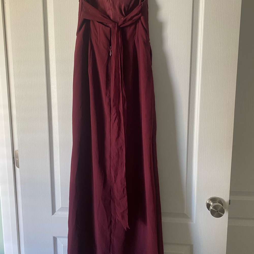 Corseted chiffon dress Azazie x Kendall - Picture 7 of 7